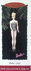 Hallmark Keepsake Barbie Debut 1959 Adorno de Navidad #1 Serie Coleccionista 1994 - Imagen 1 de 2