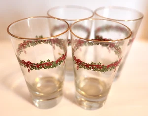 4 Christopher Radko Glas Becher Urlaub Tradition Feier ohne Box - Bild 1 von 1