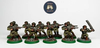Warhammer 40k - Astra Militarum 10 Guardsman Squad - Image 1 of 4