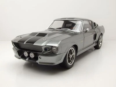 Ford Shelby Mustang GT500 1967 Grigio Metallizzato Nero Eleanor 1:12 KK Scala - Immagine 1 di 4