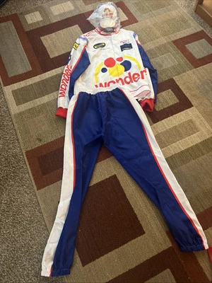 Mens Ricky Bobby Racing Costume Adult Talladega Nights Full Cosplay Set - Image 1 of 4