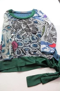 Desigual 16T2569 Shirt L Multicolor Good #Z0212 - Picture 1 of 1