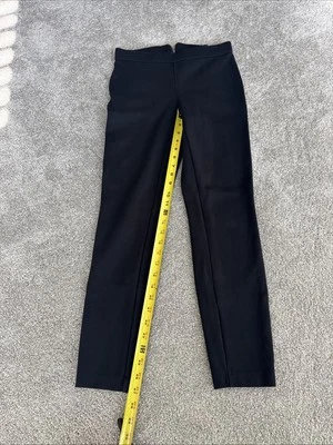 J. Crew Pixie Ponte  Black Pull On Back-Zip Leggings Size Small Regular Stretch - Image 1 of 3