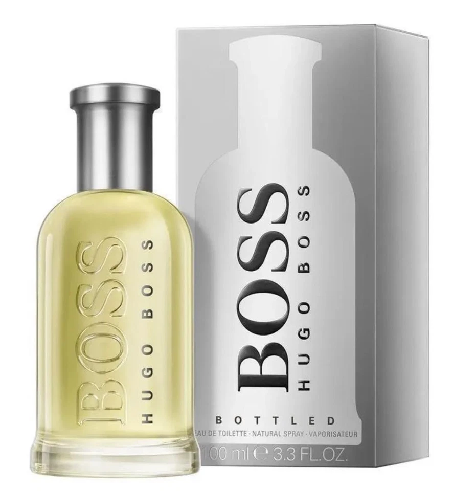 Hugo Boss “BOSS BOTTLED” Eau de Toilette Perfume Spray for Men 100ml NEW IN BOX - image 1 of 1