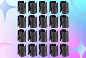 ABS Draht Regal Clips für 1" Pfosten, Regal Zubehör | Schwarz 40er Pack - Bild 1 von 5
