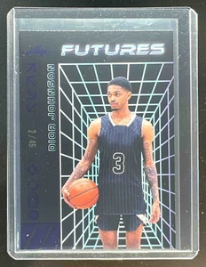 2024 Leaf Futures Multisport #49 Dior Johnson Purple /49 - Bild 1 von 2
