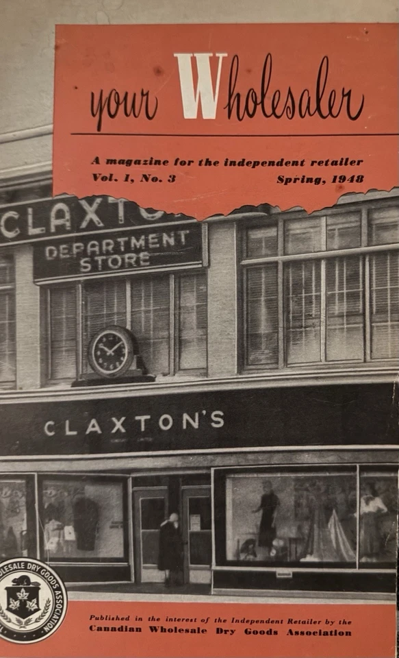 Your Wholesaler Magazine - Vol 1, #3 - Spring 1948. ….. Nice Vintage Issue !!! - Image 1 of 1