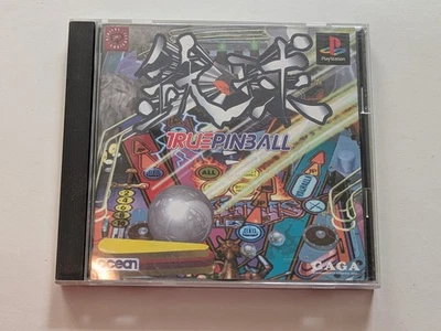 True Pinball (Sony PlayStation 1, 1996) NTSC-J Japan Import, Tested Working - Image 1 of 3