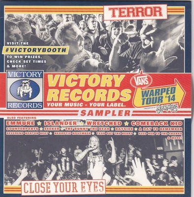 Victory Records Vans Warped Tour Mayhem Fest 2014 CD Sampler ROCK METAL - Image 1 of 2