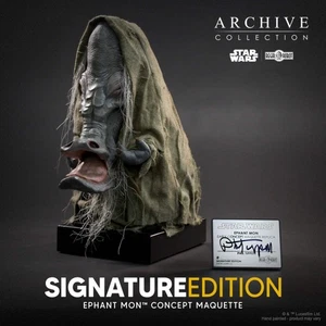 REGAL ROBOT Star Wars ROTJ Ephant Mon Concept Maquette SIGNATURE Edition NEW - Picture 1 of 4