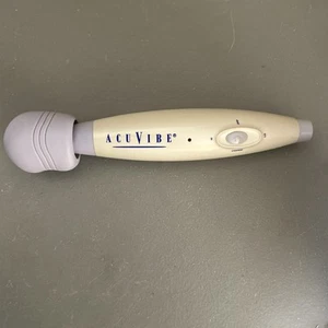 ACUVIBE AV-1002CP Softouch Massager Wand Cordless- NO POWER CORD/ UNTESTED - Picture 1 of 8