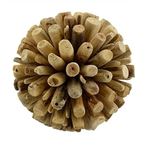 2 Treibholz dekorative Kugel 4" (2er Set) - Bild 1 von 3