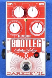 Daredevil USA Bootleg Dirty Delay Effect Effects Pedal for Electric Guitar - Picture 1 of 4