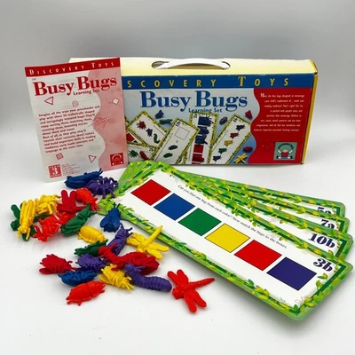 Discovery Toys Busy Bugs Learning Educational Set Game - Some Bugs Missing - Image 1 of 4