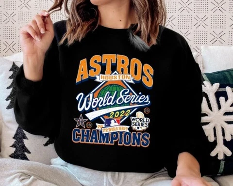 New Houston Astros Sweatshirt, Astros World Series 2022 Champion Shirt Cover