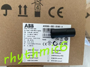 Brand New ABB ACS355-03E-01A9-4 inverter Fast FedEx or DHL - Picture 1 of 1