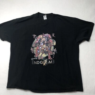 复仇者联盟 Endgame T 恤 Robert Downey Jr. Tony Stark 衬衫 2XL — 第 1/4 张图片