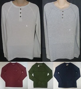 Mens AEROPOSTALE Textured Raglan Henley NWT #4287 - Picture 1 of 6