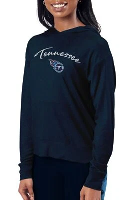 Sudadera con capucha Certo By Northwest NFL para mujer Tennessee Titans Session, azul marino Foto 1 de 2