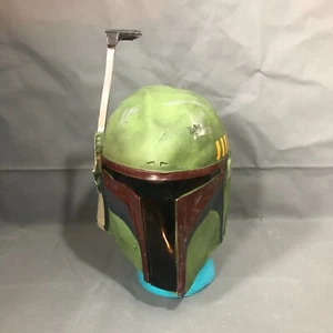 Boba Fett Toys Mask Green Mandalorian Cosplay Latex Helmet Masquerade Halloween - Picture 1 of 8