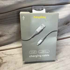 6' Micro-USB auf USB-A Rundkabel Cool Grau/Silber - Bild 1 von 7