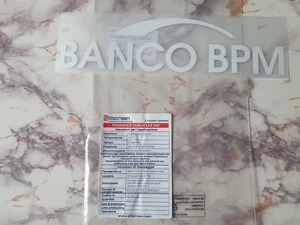 STILSCREEN Sponsor AC MILAN DAMEN 23/24 BANK BPM weiß  - Bild 1 von 1