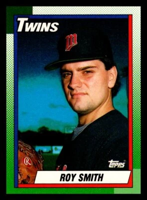 1990 Topps # 672 - Roy Smith - Minnesota Twins - Image 1 of 2