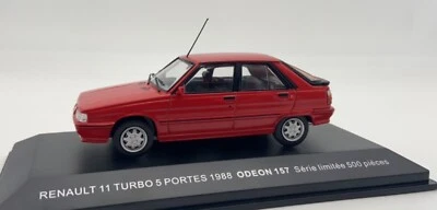 ODEON - RENAULT 11 Turbo 5 porte 1988 rosso - 1/43 - ODE157 - Immagine 1 di 4