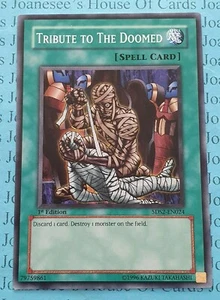 Tribute to The Doomed 5DS2-EN024 Yu-Gi-Oh Card 1st Edition New - Picture 1 of 3