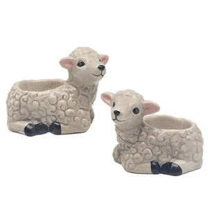 Sheep Shaped Egg Cups - Set of 2 - Brand New & Boxed - Picture 1 of 1