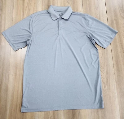 Polo de golfe Slazenger masculino tamanho XL, leve, secagem rápida, manga curta, elástico  - Imagem 1 de 4