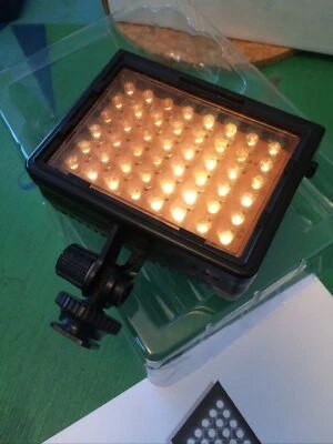 Litepanels Micro LED Camera mount Film Video Daylight  lamp also fits on stands - Image 1 of 4