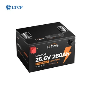 LiTime 24V 280Ah 7168Wh LiFePO4 Lithium Battery For Off-grid Solar Home Marine - Picture 1 of 11