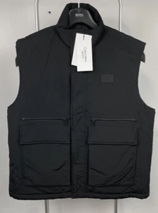 Calvin Klein Jeans Utility Herren Weste Gr. M Schwarz Jacke Übergangsjacke NEU! - Bild 1 von 10