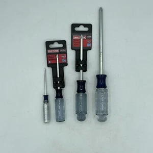 Menge 4 Craftsman Kreuzschlitz Schraubendreher 41297,95,94,93 USA NOS selten Pratt Reed - Bild 1 von 9