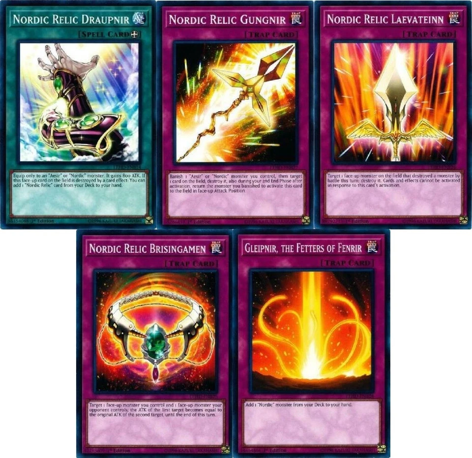 Nordic Relic Draupnir LEHD-ENB14 Legendary Hero Decks 1st Edition