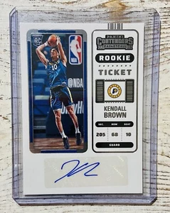 2022-2023 Contenders Basketball Kendall Brown Rookie Ticket Auto - Picture 1 of 2