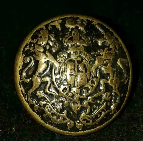 Antique Coat Of Arms Uniform Coat Vest Hat Shirt Brass Button Collectibles Rare Cover