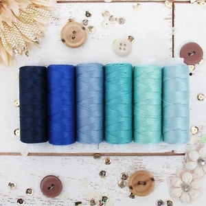 Threadart Pearl Cotton Thread Sets | Perle Thread Size 8 | 20 Different Sets - Picture 1 of 29