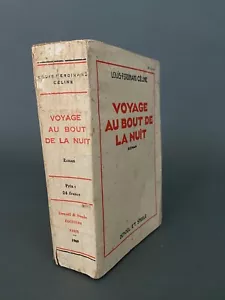 Voyage au Bout de la Nuit L-F Céline éd. Denoël Steele 54 e édition 1932 M2140 - Foto 1 di 7