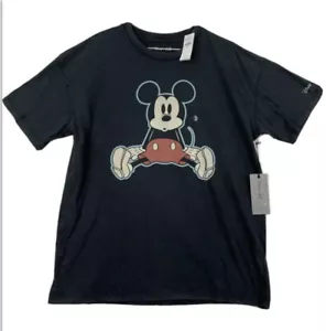 Camisa Disney x AE American Eagle Mickey Mouse para Hombre Talla M Mediana Descolorida Nueva Con Etiquetas - Imagen 1 de 9