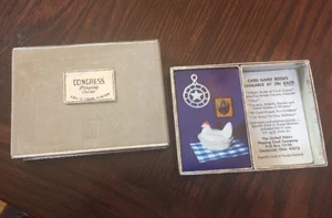 Vintage Playing Cards Congress Cel-U-Tone Finish 1 Deck - Picture 1 of 4