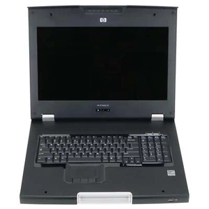 HP 19" Konsole TFT7600 G2 17" TFT 1U INT w/o Rails w/o PSU - AZ884A - Bild 1 von 8
