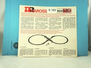 Rivarossi: - Istruzioni per il montaggio schema ponte con rotaie rif. E 193 - Foto 1 di 2