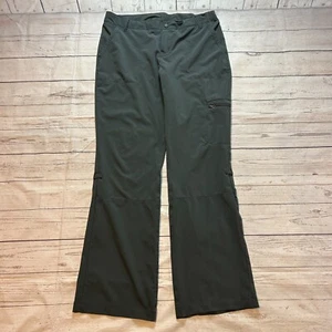 REI Pants Straight Leg Green Zip Pocket Outdoors Hiking Casual Girls Size XL 18 - Picture 1 of 12