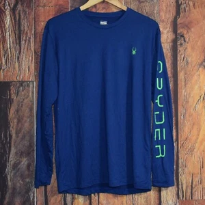 SPYDER Mens Sz L Polyester LONG SLEEVE SHIRT - Picture 1 of 5