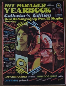 Hit Parader Yearbook Spring 1973 Collectors Edition Mick Jagger Elton John Doors - Picture 1 of 9