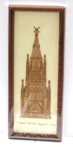 De colección Singapur Patrimonio Catedral de San Andrés Nuevo Sellado Arco Patrimonio Regalos - Imagen 1 de 7