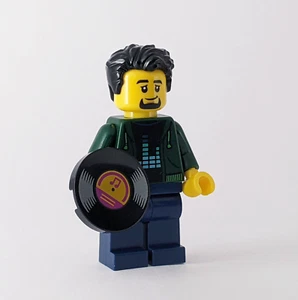 Lego Cool DJ Minifigure with Vinyl Record - Picture 1 of 5