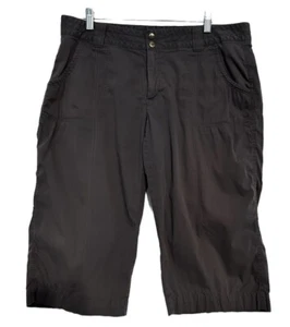 Koppen Women's Gray Capri Cropped Hiking Cargo Pants Outdoor Lightweight Size14 - Picture 1 of 23